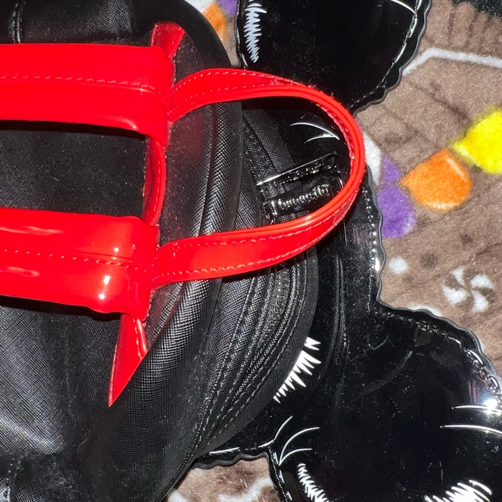 Loungefly Mickey Mouse Kids Backpack - Black and Red - Picture 3 of 9